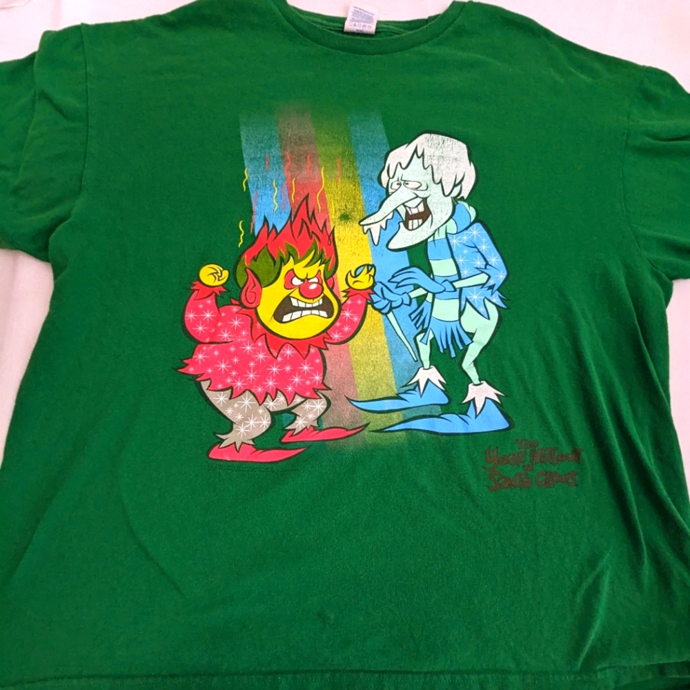 The Year Without A Santa Claus Heat Miser !!!  XL.  My Favorite Holiday Show!
